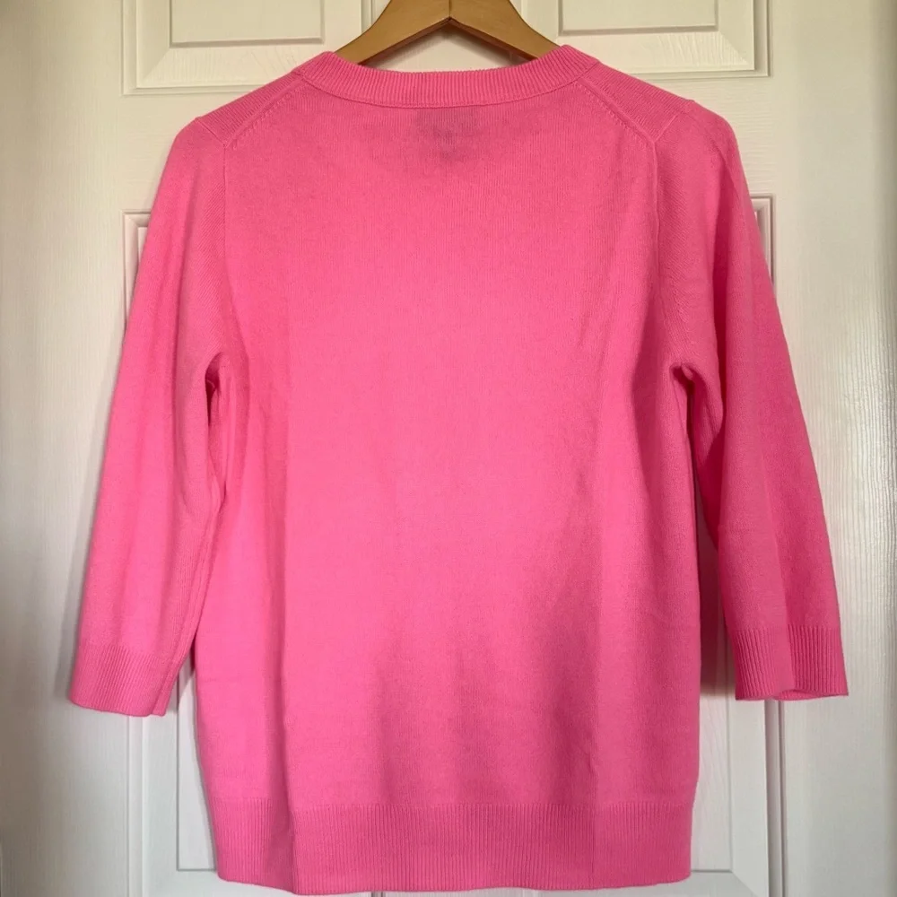 J. Crew Italian cashmere pullover. - Picture 6 of 7